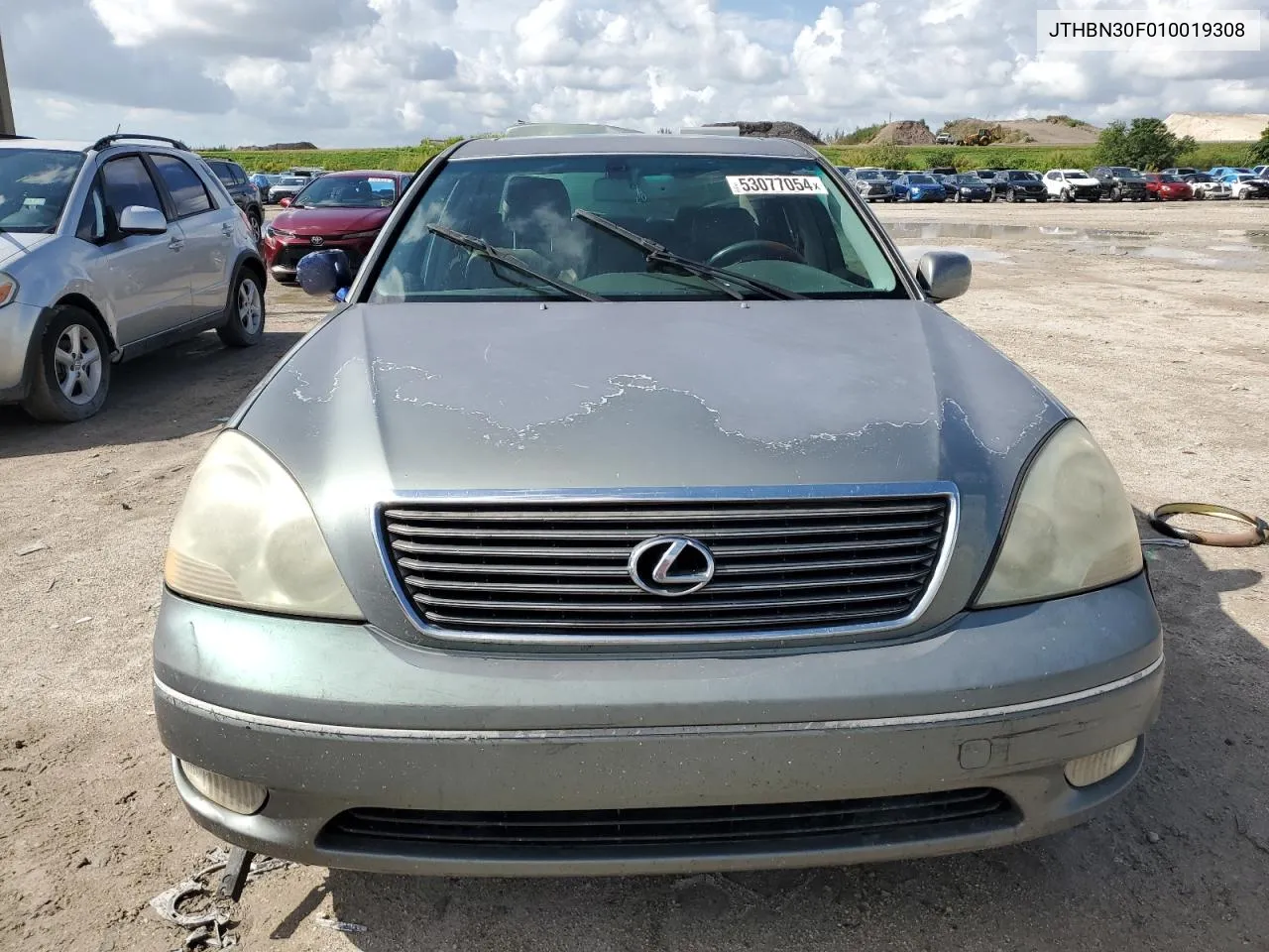 2001 Lexus Ls 430 VIN: JTHBN30F010019308 Lot: 74657904