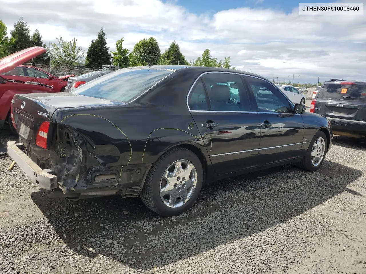 2001 Lexus Ls 430 VIN: JTHBN30F610008460 Lot: 75761144