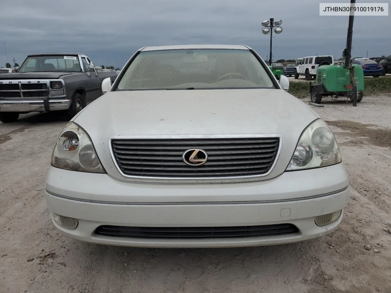 2001 Lexus Ls 430 VIN: JTHBN30F910019176 Lot: 76698284