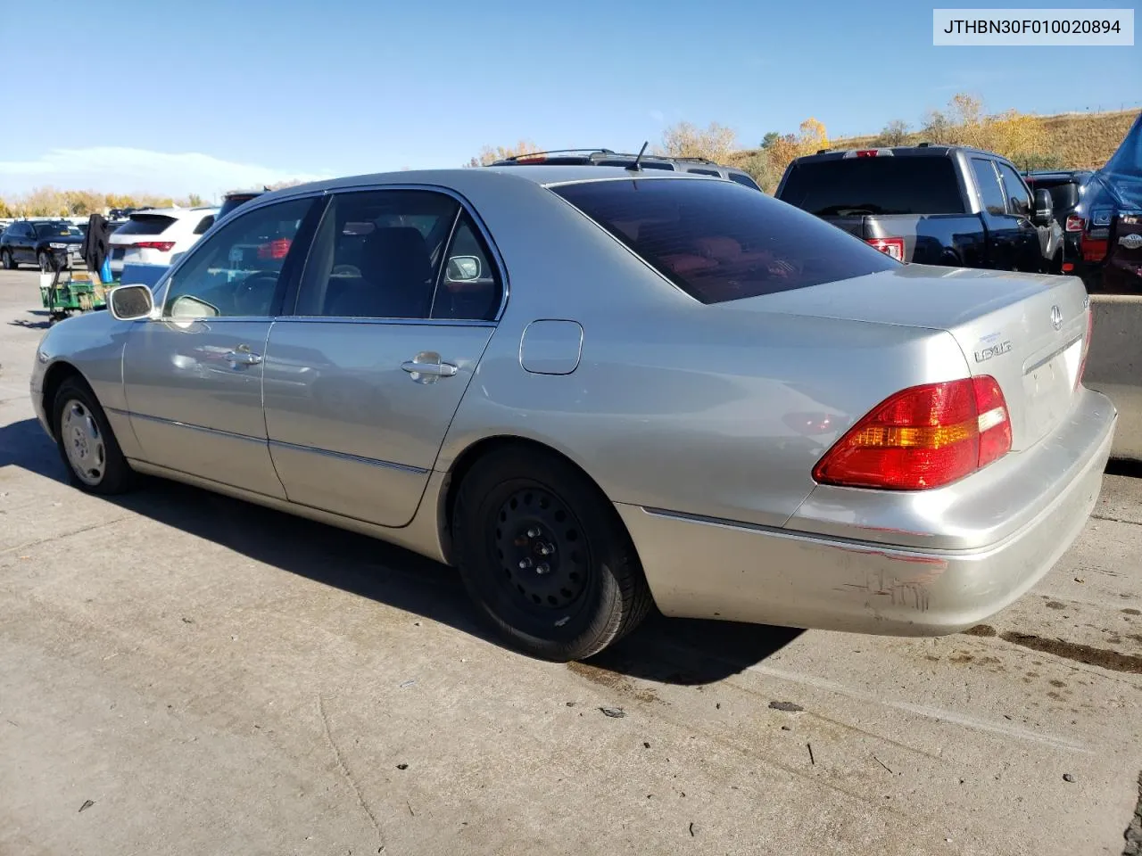 2001 Lexus Ls 430 VIN: JTHBN30F010020894 Lot: 78715774