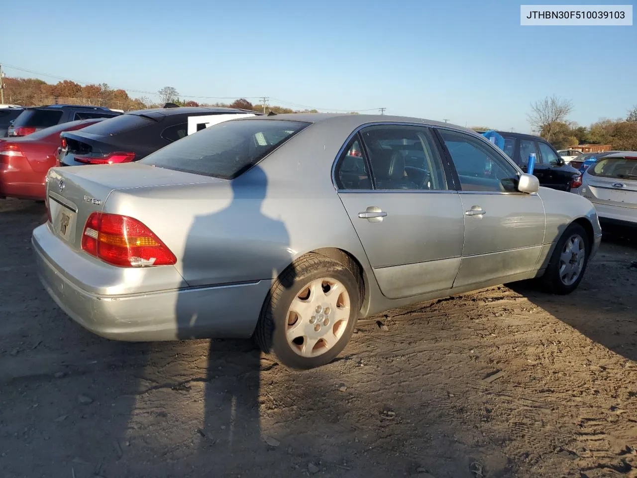 2001 Lexus Ls 430 VIN: JTHBN30F510039103 Lot: 79392174