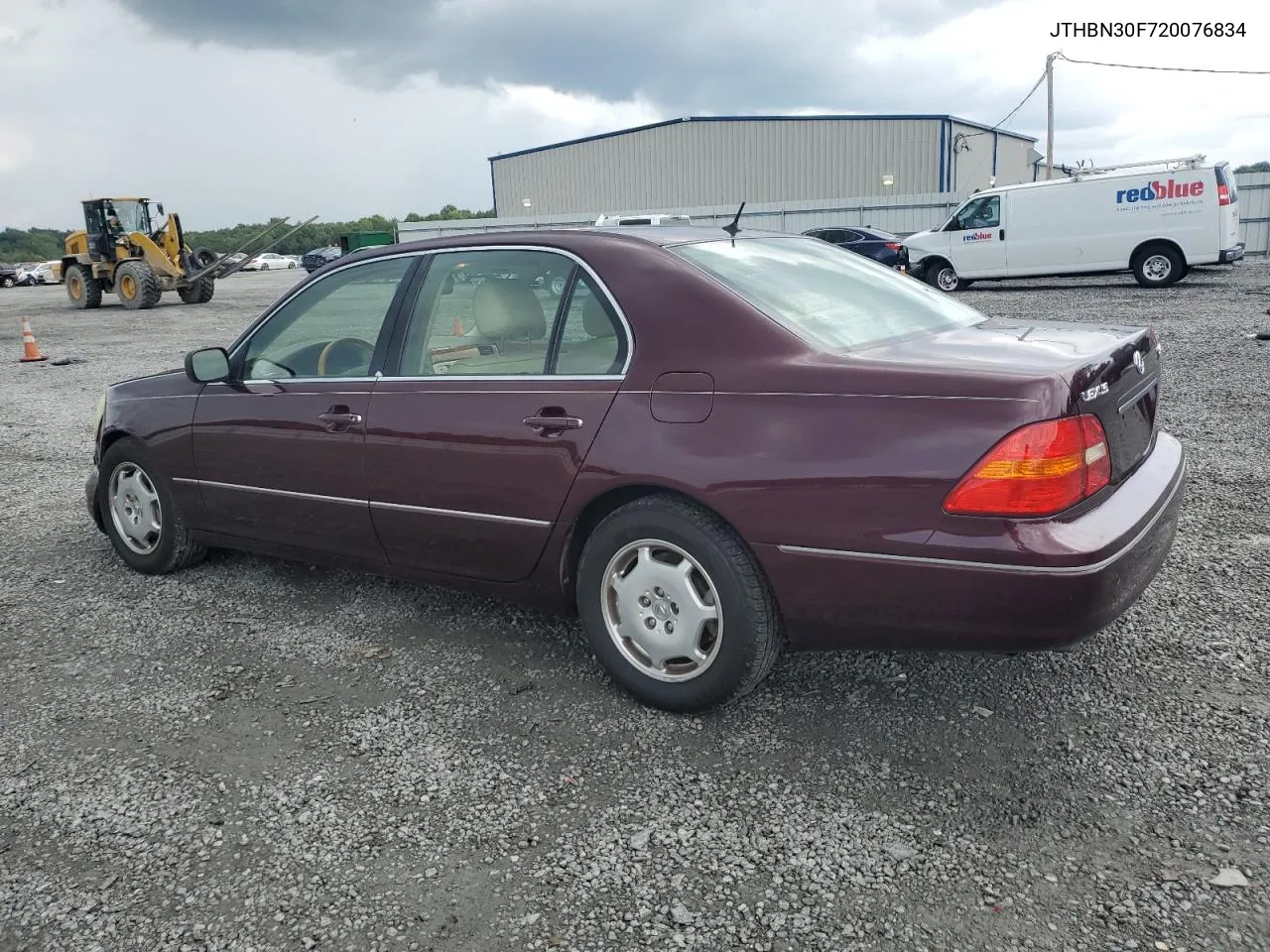 2002 Lexus Ls 430 VIN: JTHBN30F720076834 Lot: 61637384