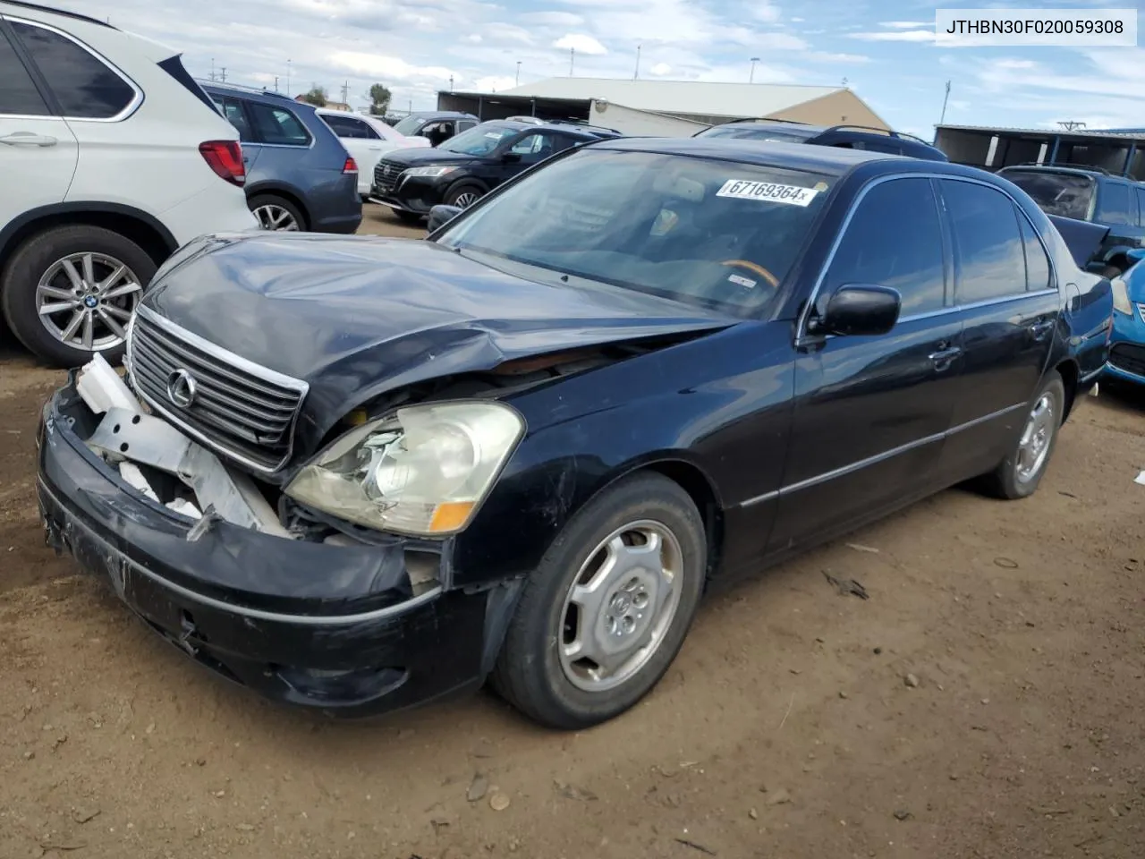 JTHBN30F020059308 2002 Lexus Ls 430