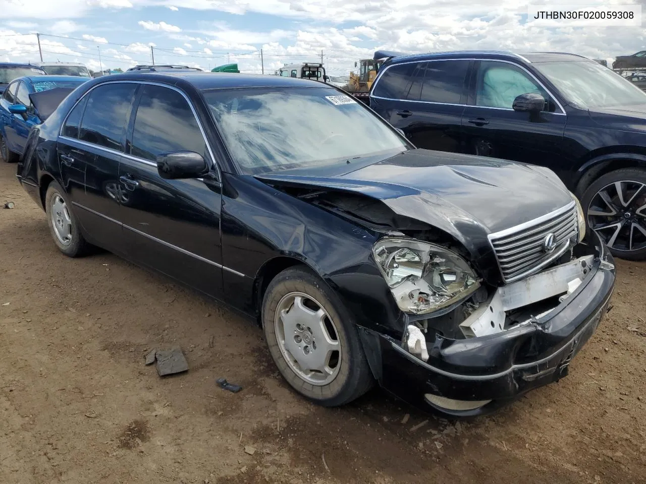 JTHBN30F020059308 2002 Lexus Ls 430