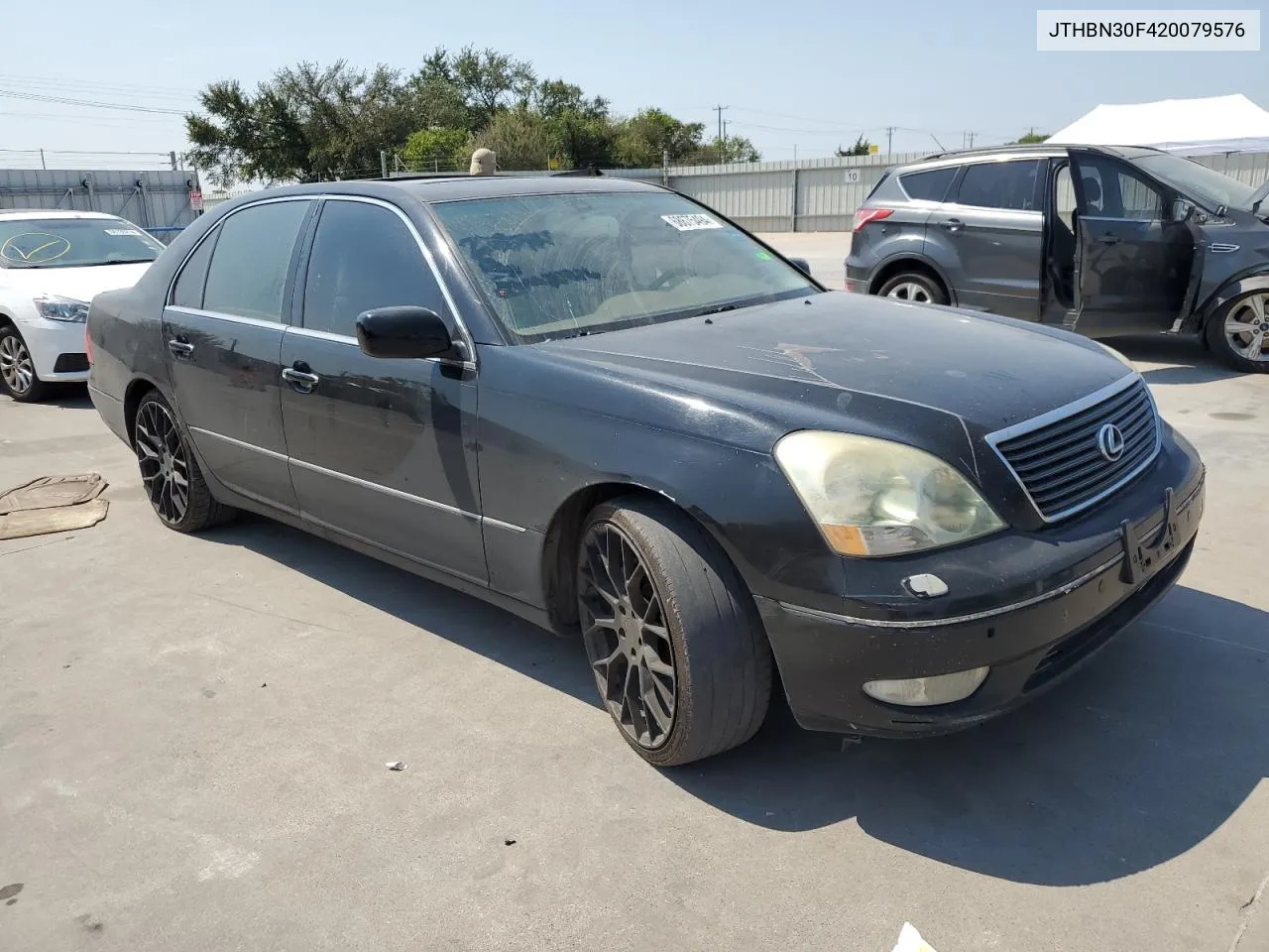 2002 Lexus Ls 430 VIN: JTHBN30F420079576 Lot: 68675494