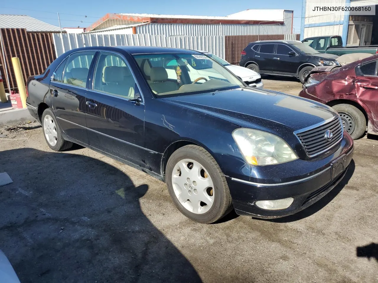 2002 Lexus Ls 430 VIN: JTHBN30F620068160 Lot: 68749734