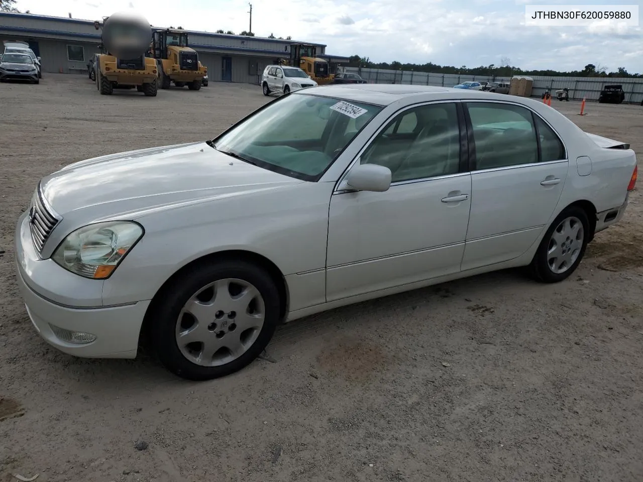 2002 Lexus Ls 430 VIN: JTHBN30F620059880 Lot: 70292594