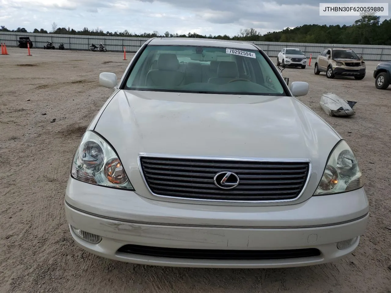 2002 Lexus Ls 430 VIN: JTHBN30F620059880 Lot: 70292594