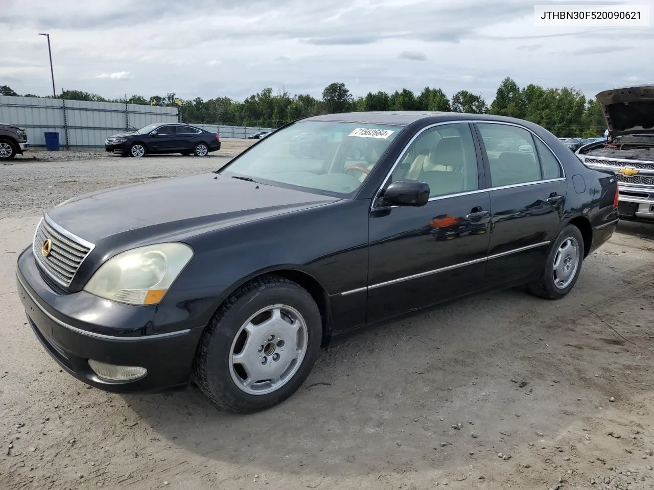 2002 Lexus Ls 430 VIN: JTHBN30F520090621 Lot: 71562664