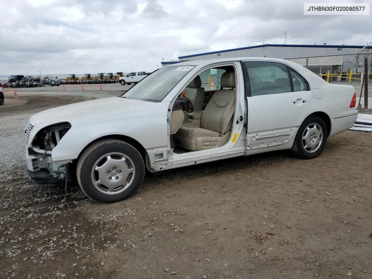 2002 Lexus Ls 430 VIN: JTHBN30F020080577 Lot: 71603164