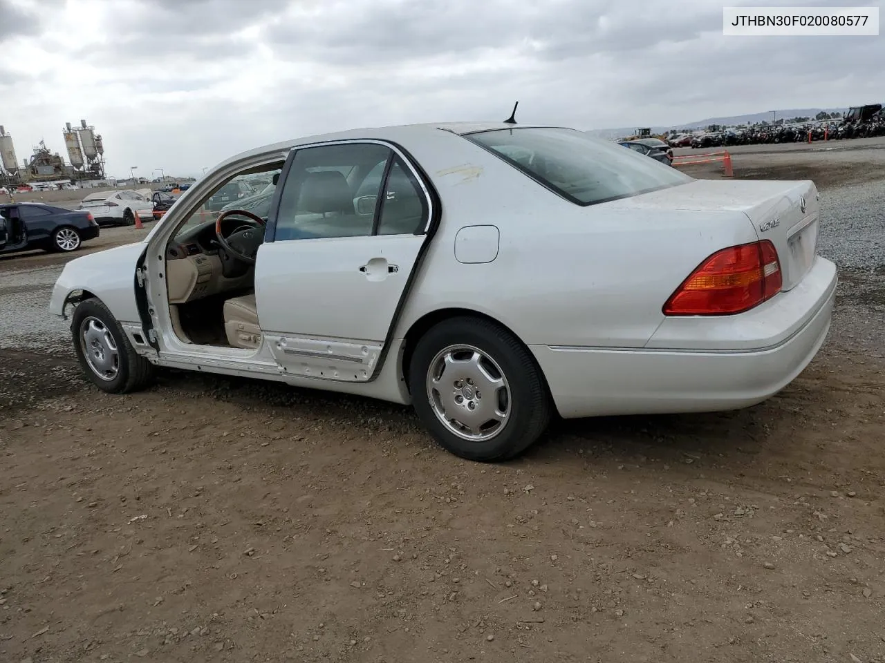 2002 Lexus Ls 430 VIN: JTHBN30F020080577 Lot: 71603164