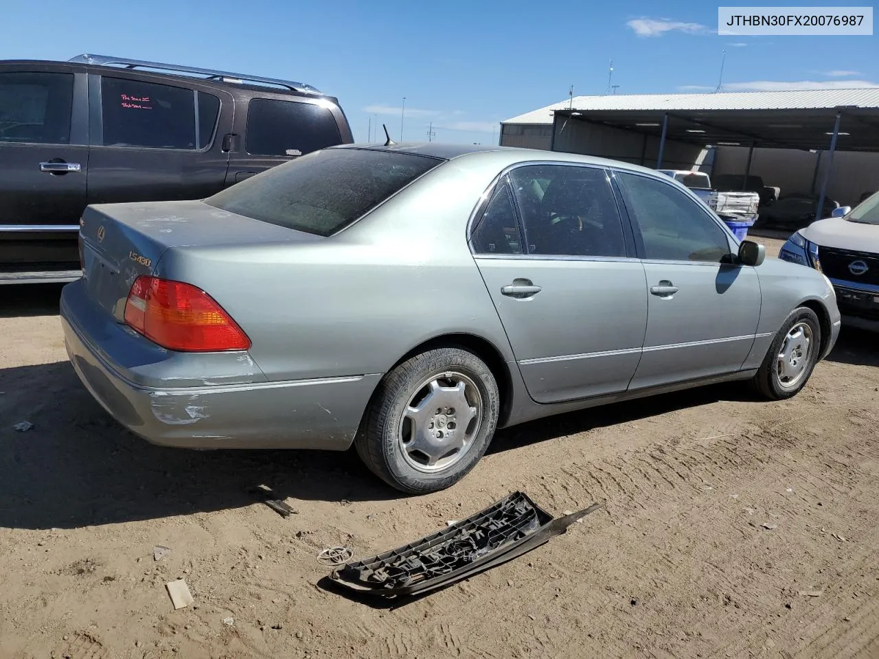 JTHBN30FX20076987 2002 Lexus Ls 430