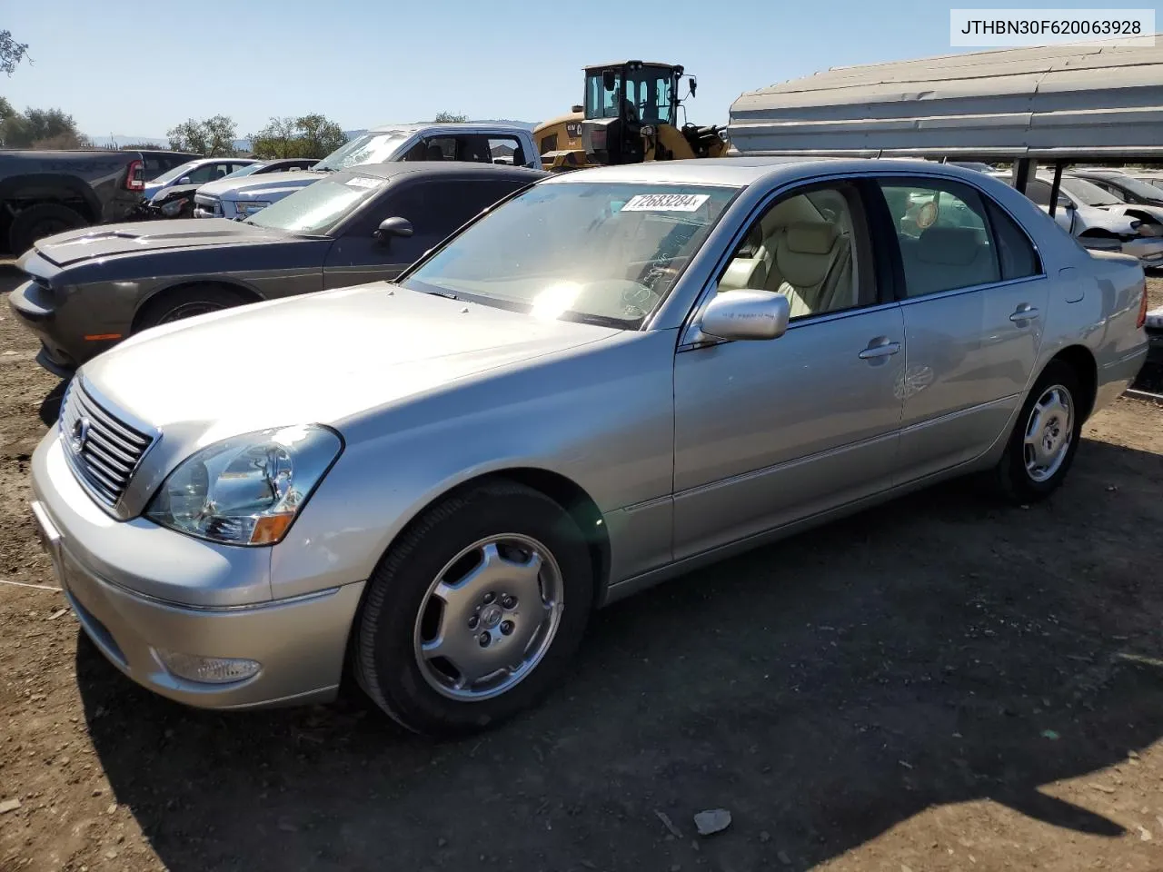 JTHBN30F620063928 2002 Lexus Ls 430