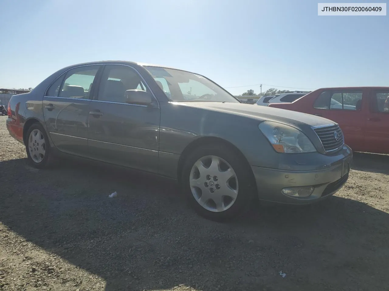 2002 Lexus Ls 430 VIN: JTHBN30F020060409 Lot: 74150004