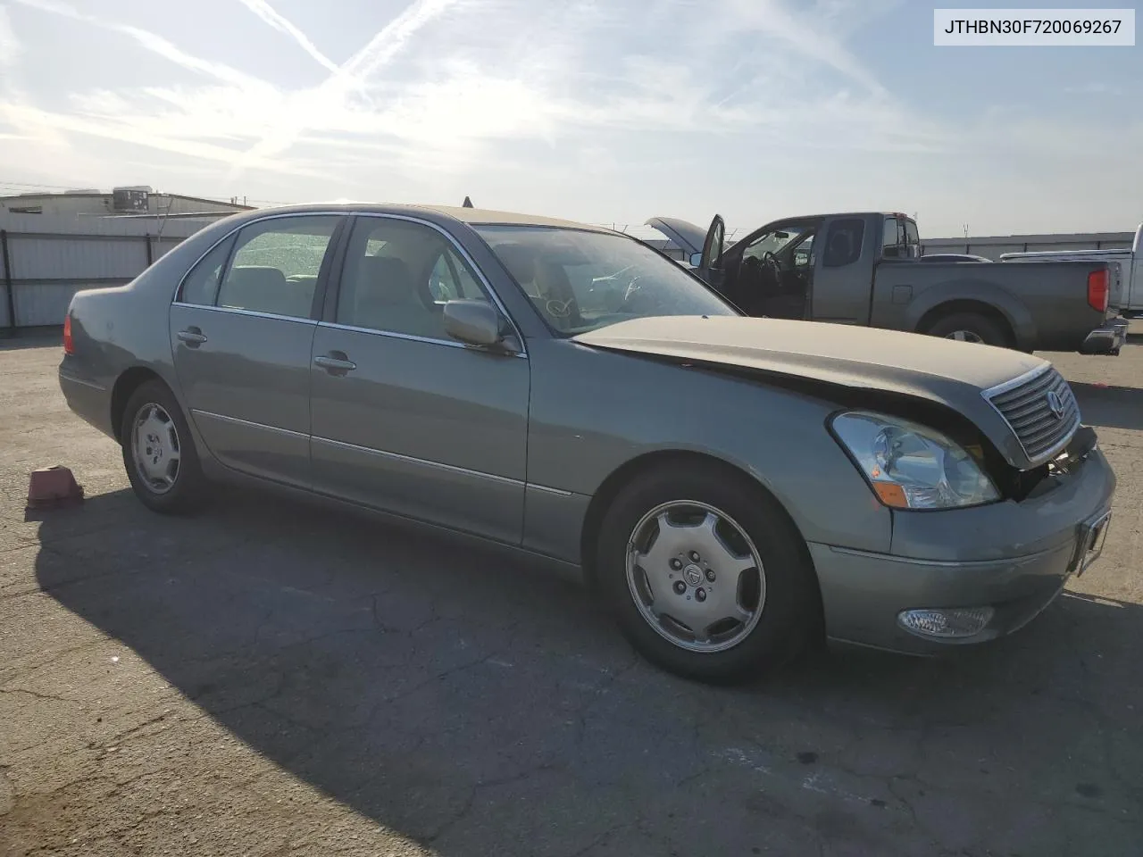 2002 Lexus Ls 430 VIN: JTHBN30F720069267 Lot: 74892044