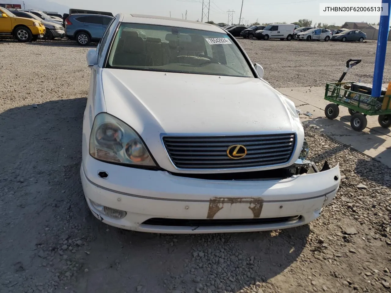 2002 Lexus Ls 430 VIN: JTHBN30F620065131 Lot: 76542824