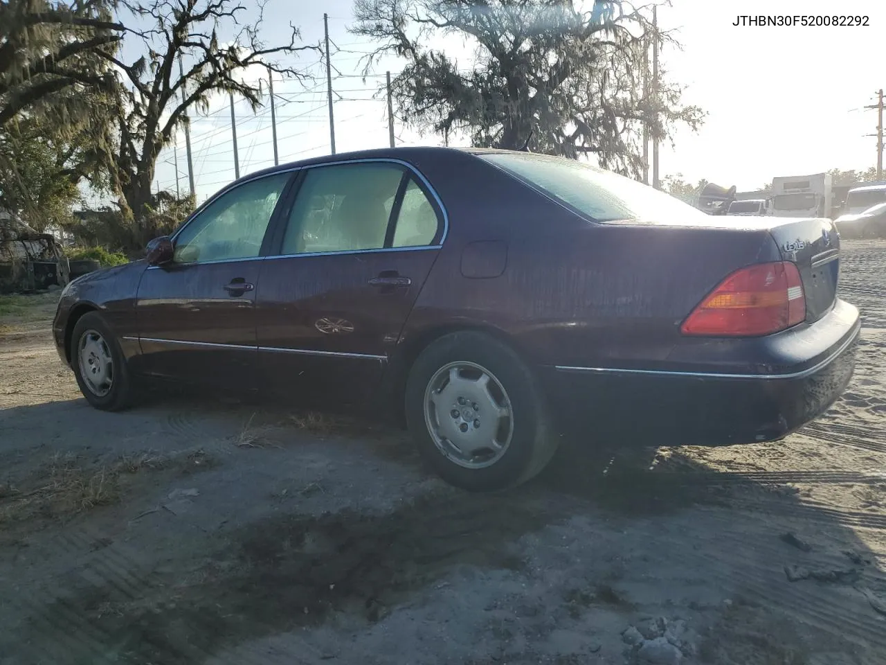 2002 Lexus Ls 430 VIN: JTHBN30F520082292 Lot: 77128264