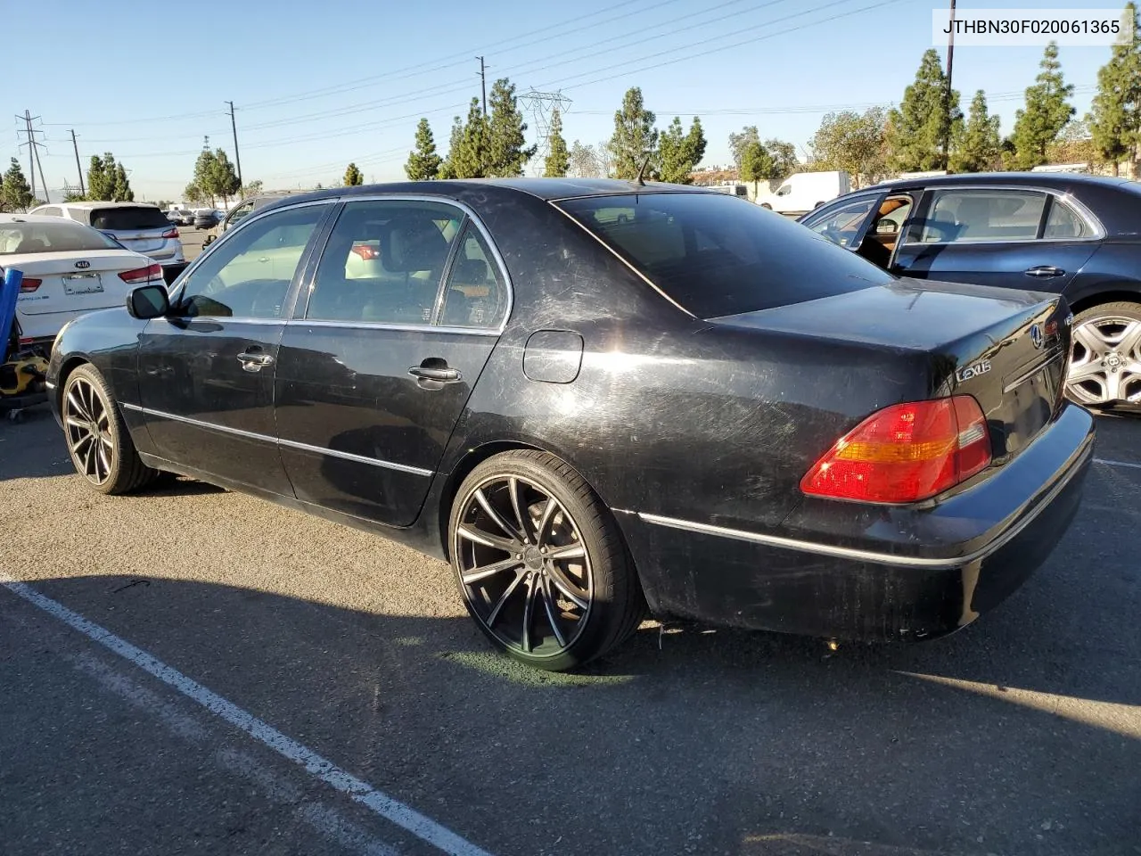 2002 Lexus Ls 430 VIN: JTHBN30F020061365 Lot: 77489564