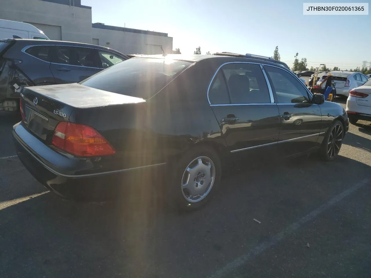 2002 Lexus Ls 430 VIN: JTHBN30F020061365 Lot: 77489564