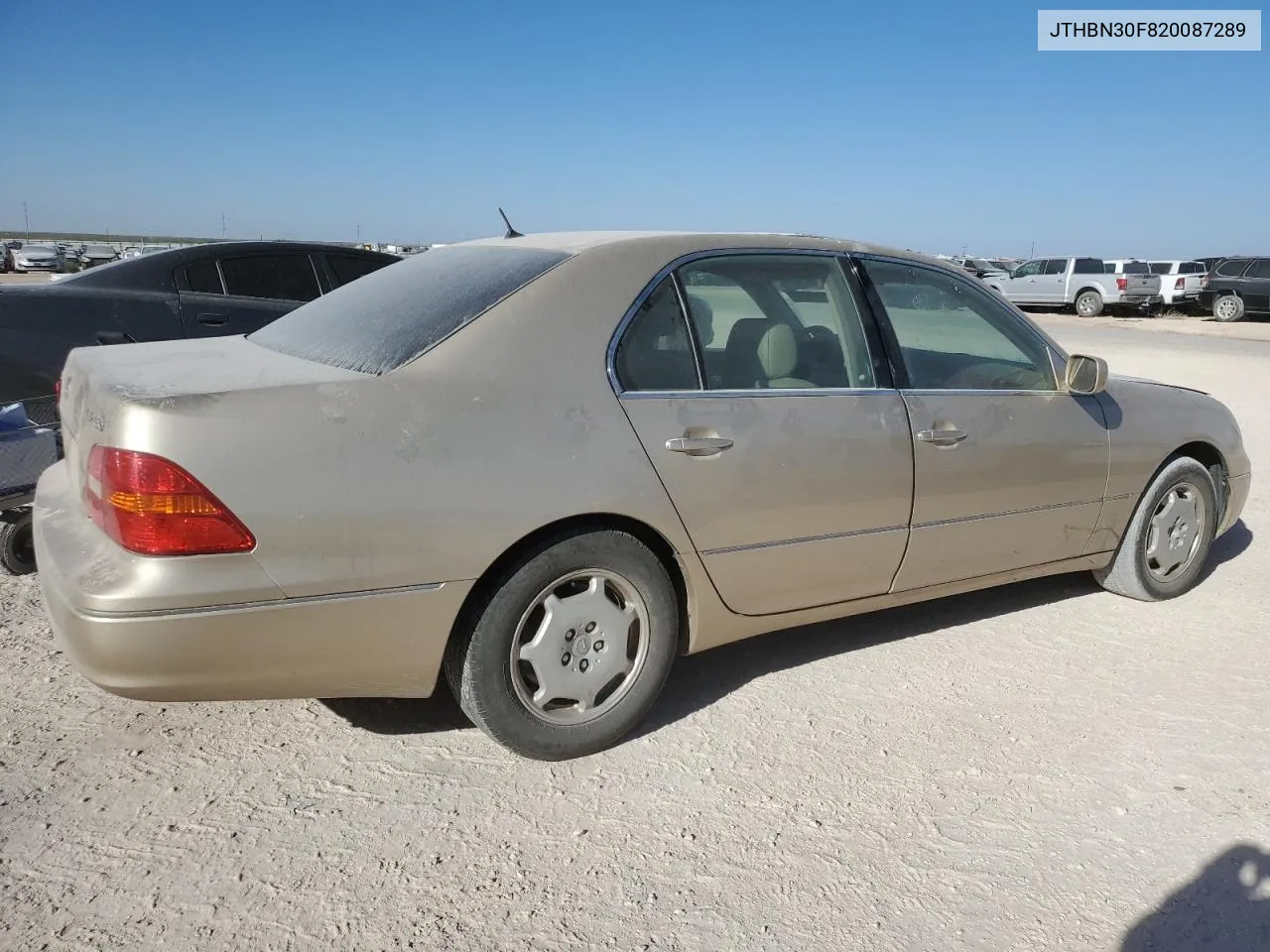 2002 Lexus Ls 430 VIN: JTHBN30F820087289 Lot: 77949664