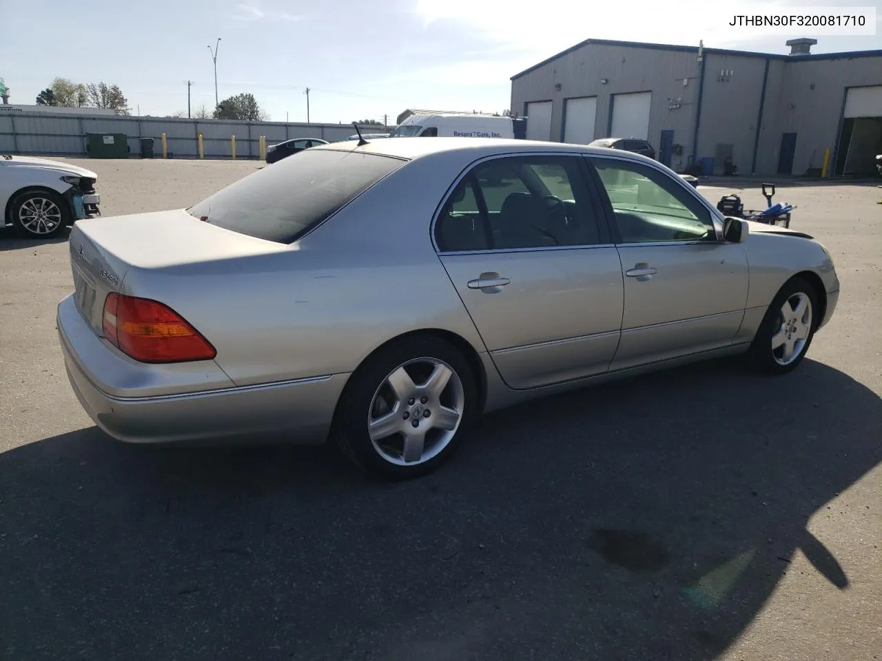 2002 Lexus Ls 430 VIN: JTHBN30F320081710 Lot: 78722174