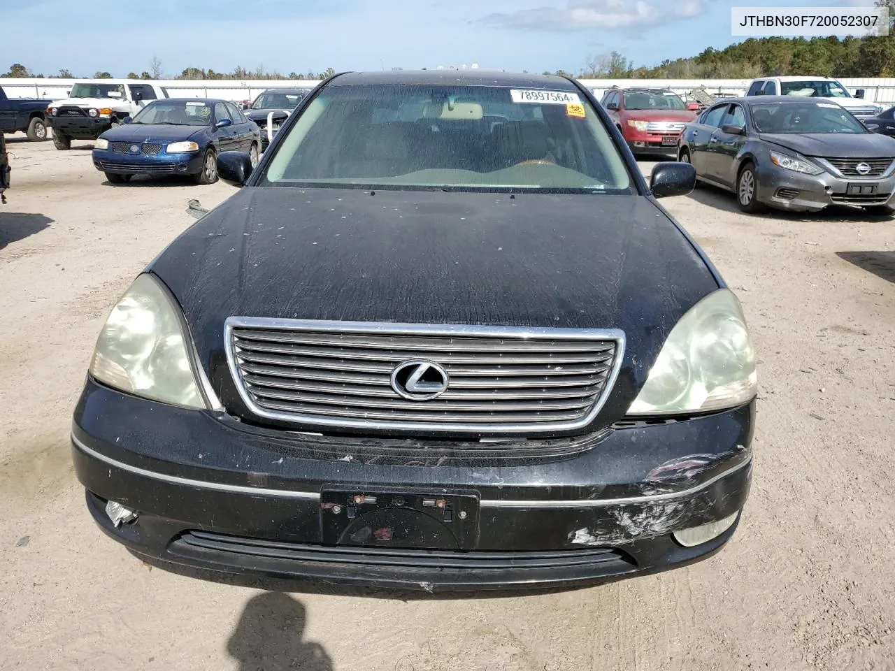 2002 Lexus Ls 430 VIN: JTHBN30F720052307 Lot: 78997564