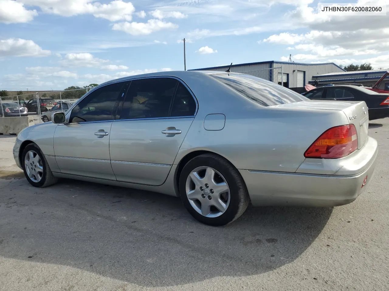 2002 Lexus Ls 430 VIN: JTHBN30F620082060 Lot: 80850194