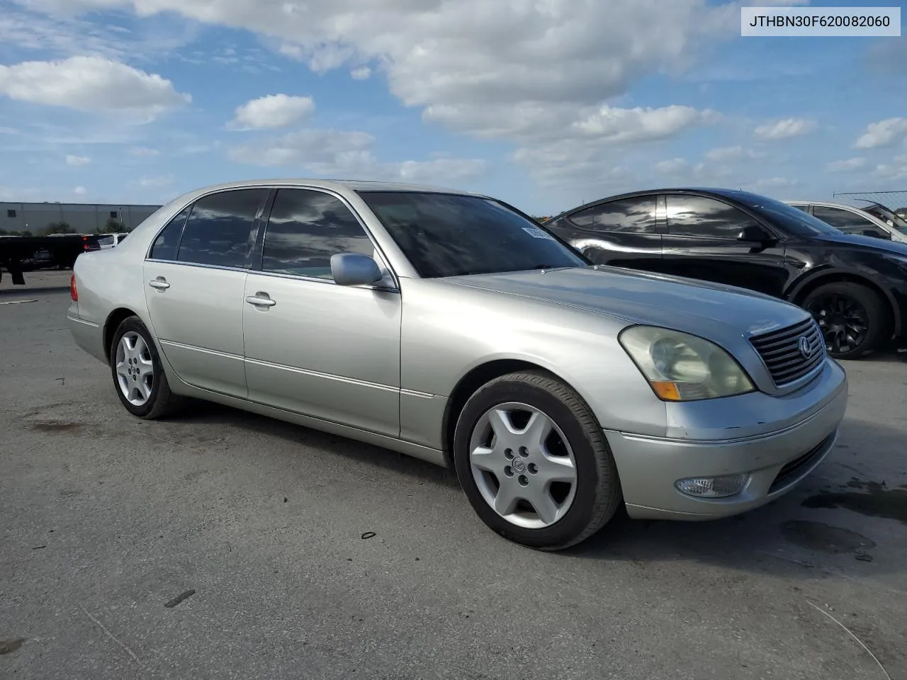 2002 Lexus Ls 430 VIN: JTHBN30F620082060 Lot: 80850194