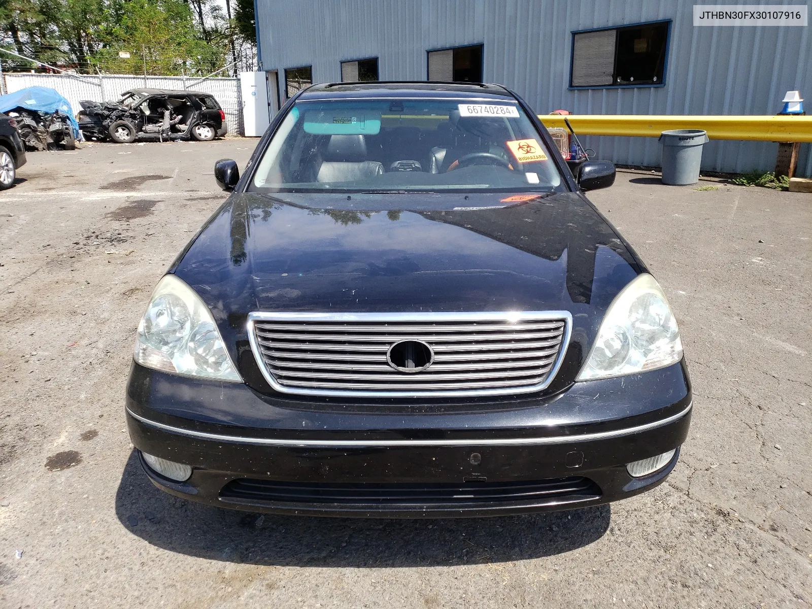 2003 Lexus Ls 430 VIN: JTHBN30FX30107916 Lot: 66740284