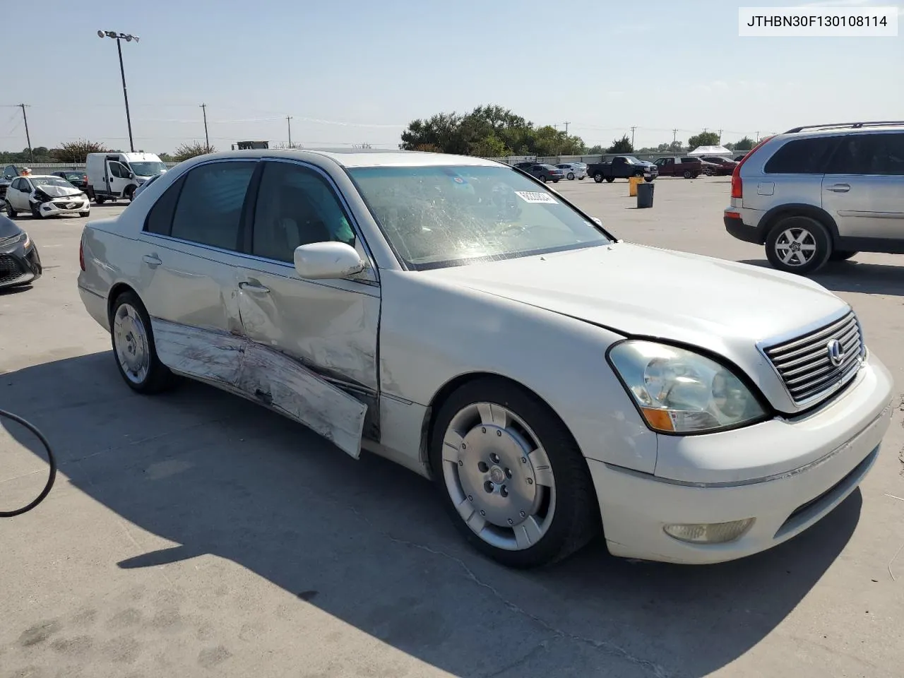 2003 Lexus Ls 430 VIN: JTHBN30F130108114 Lot: 68220824