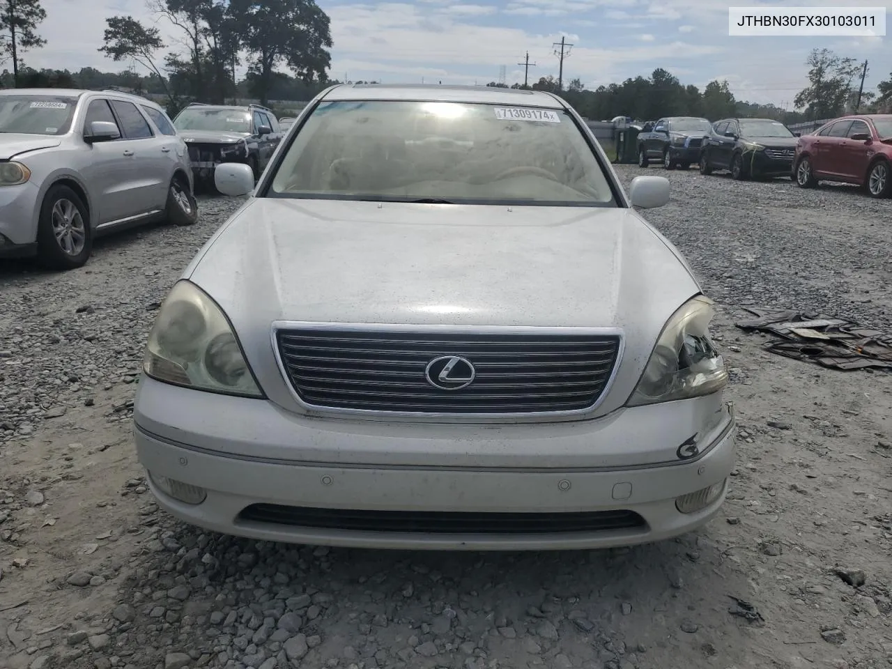 2003 Lexus Ls 430 VIN: JTHBN30FX30103011 Lot: 71309174