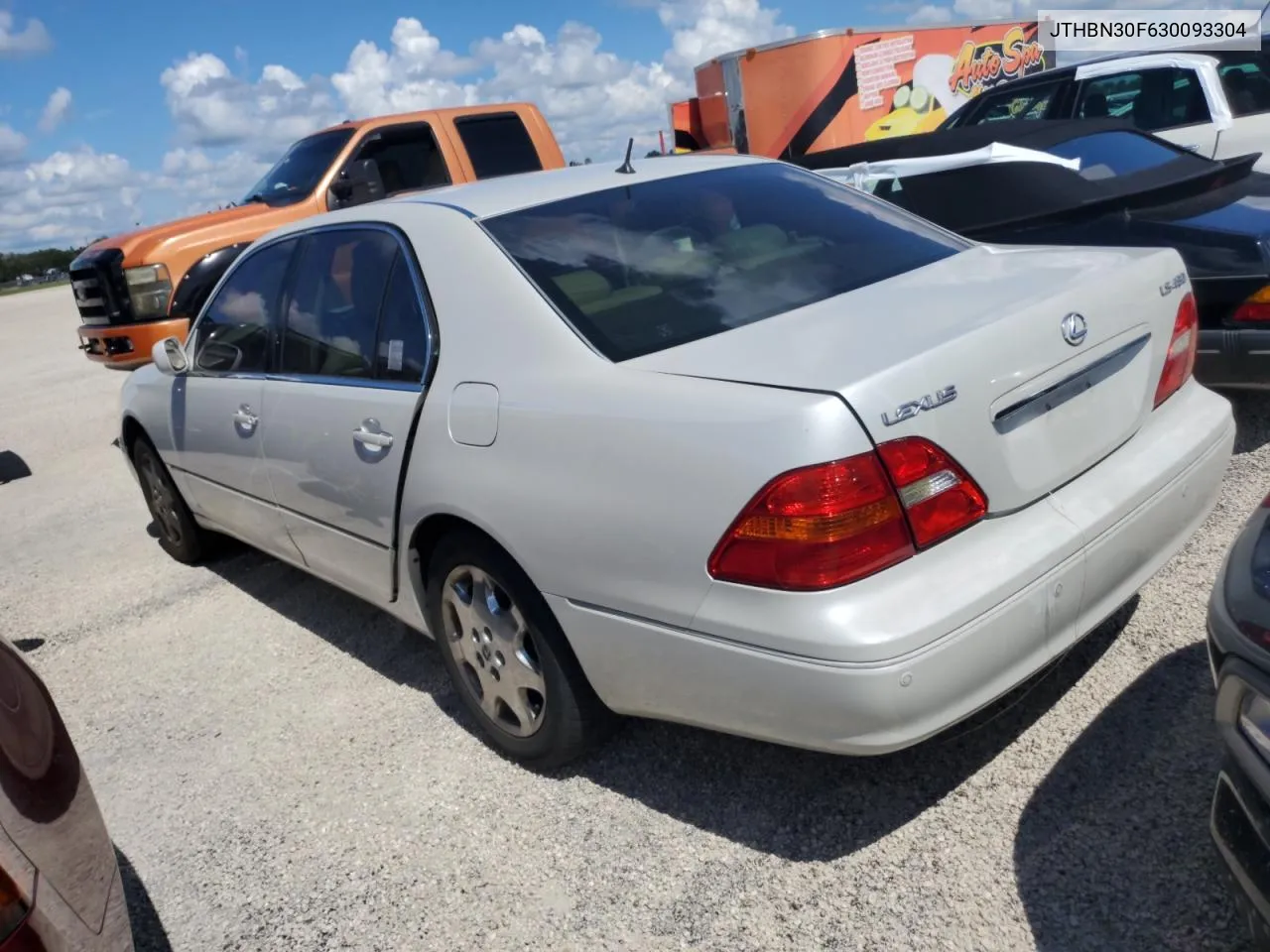 2003 Lexus Ls 430 VIN: JTHBN30F630093304 Lot: 73871004