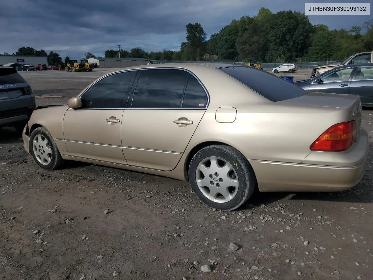 2003 Lexus Ls 430 VIN: JTHBN30F330093132 Lot: 73949024