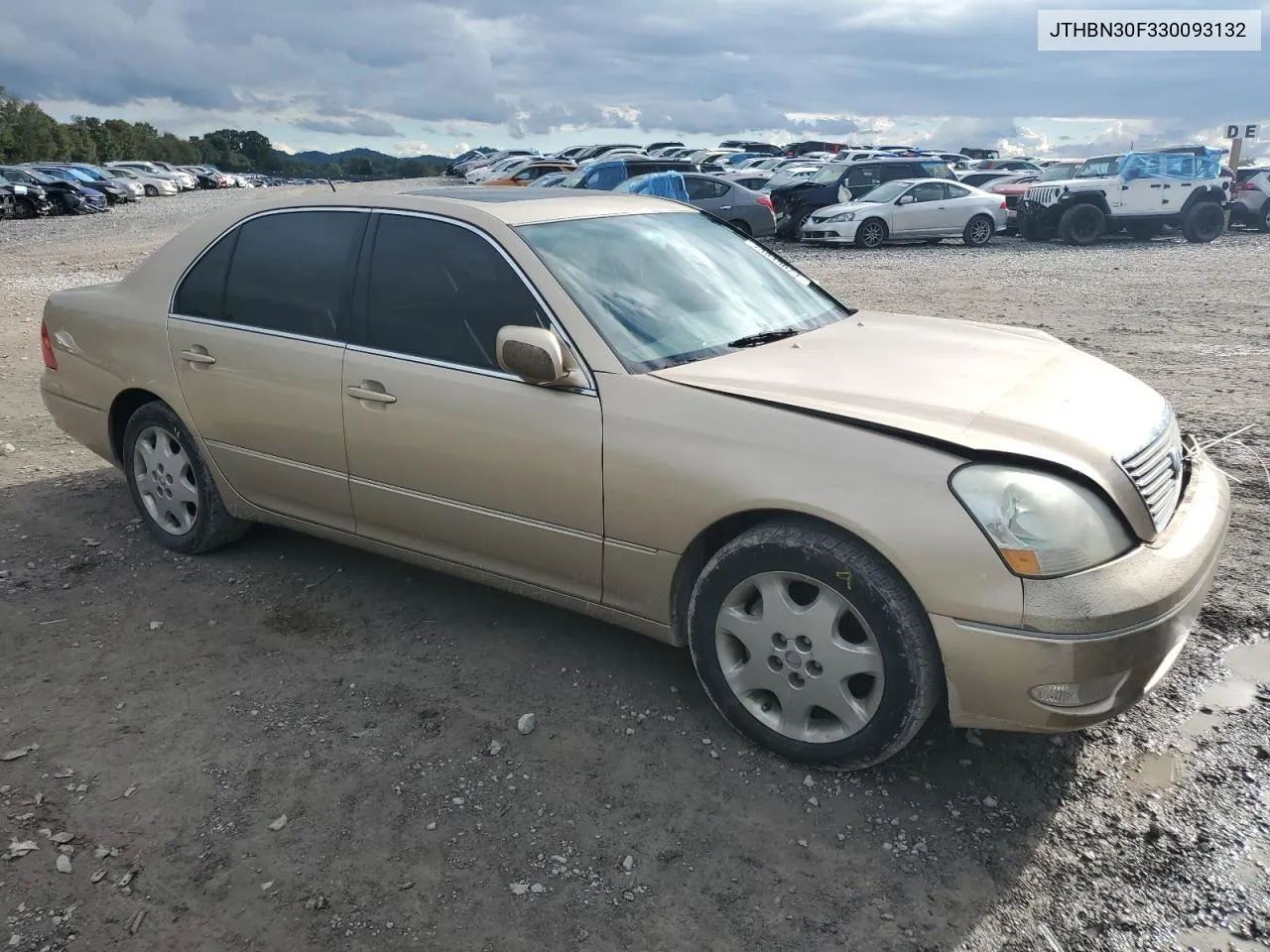 2003 Lexus Ls 430 VIN: JTHBN30F330093132 Lot: 73949024