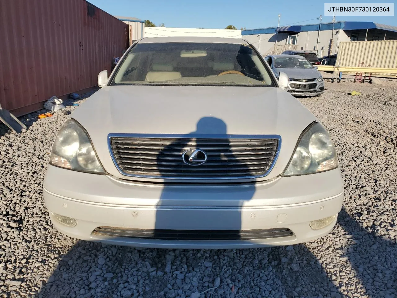 2003 Lexus Ls 430 VIN: JTHBN30F730120364 Lot: 75925214