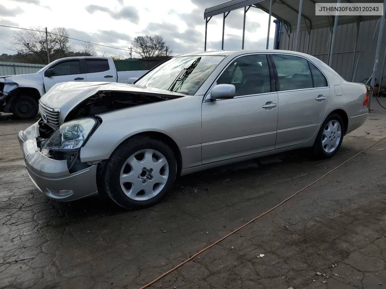 2003 Lexus Ls 430 VIN: JTHBN30F630120243 Lot: 78367394