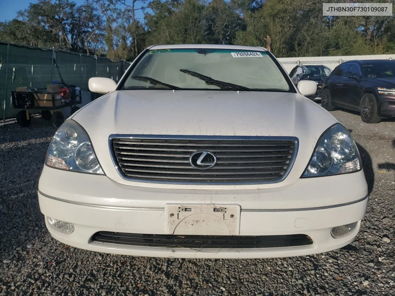 2003 Lexus Ls 430 VIN: JTHBN30F730109087 Lot: 79266424