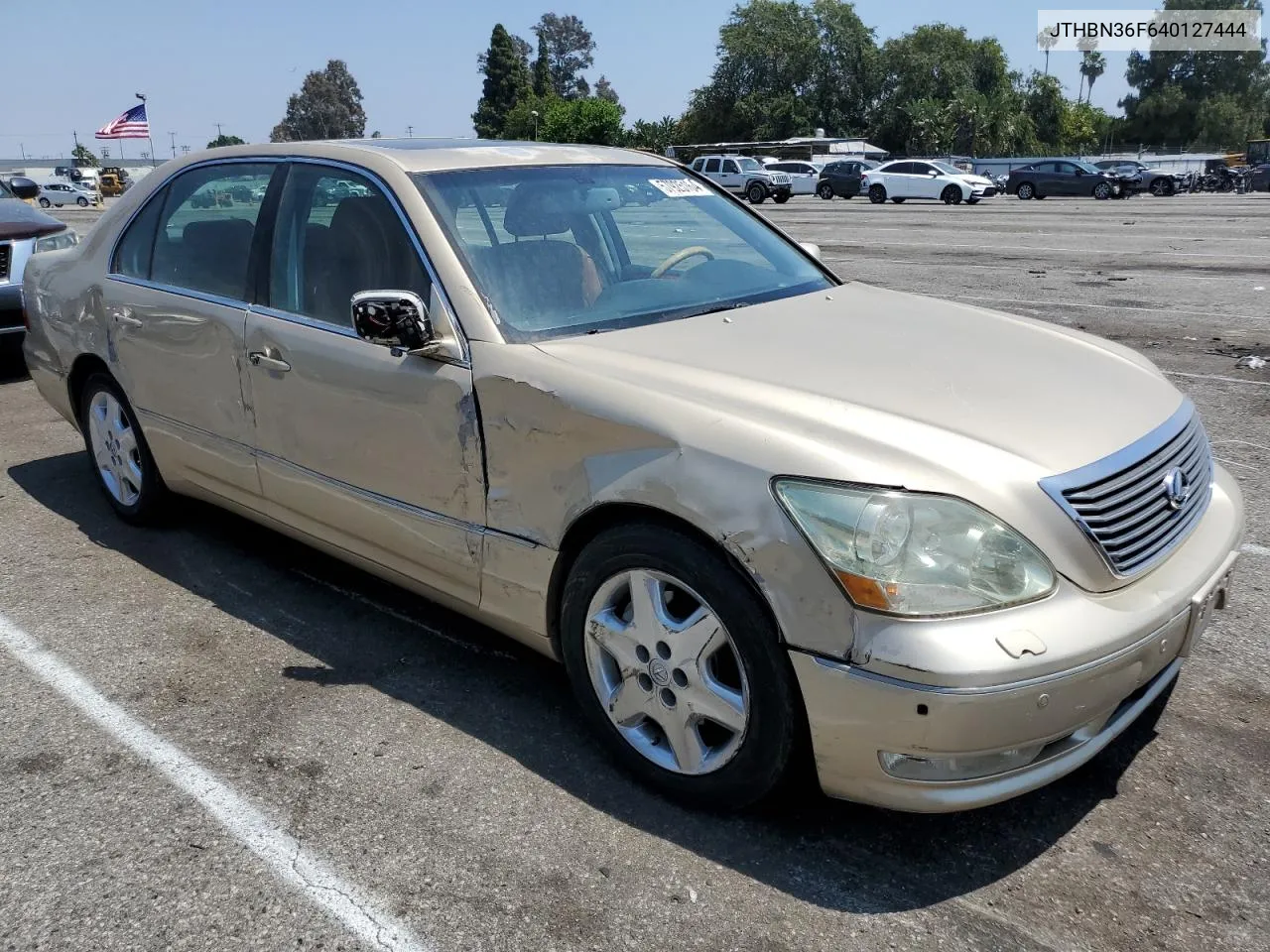 JTHBN36F640127444 2004 Lexus Ls 430