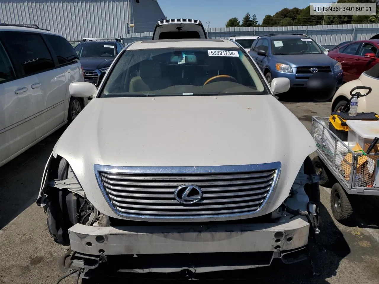 JTHBN36F340160191 2004 Lexus Ls 430