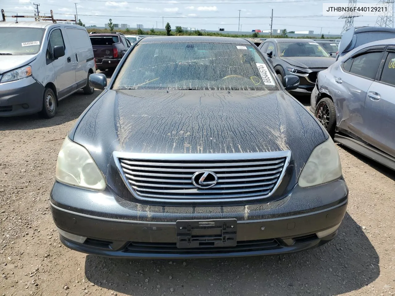 2004 Lexus Ls 430 VIN: JTHBN36F440129211 Lot: 66544574