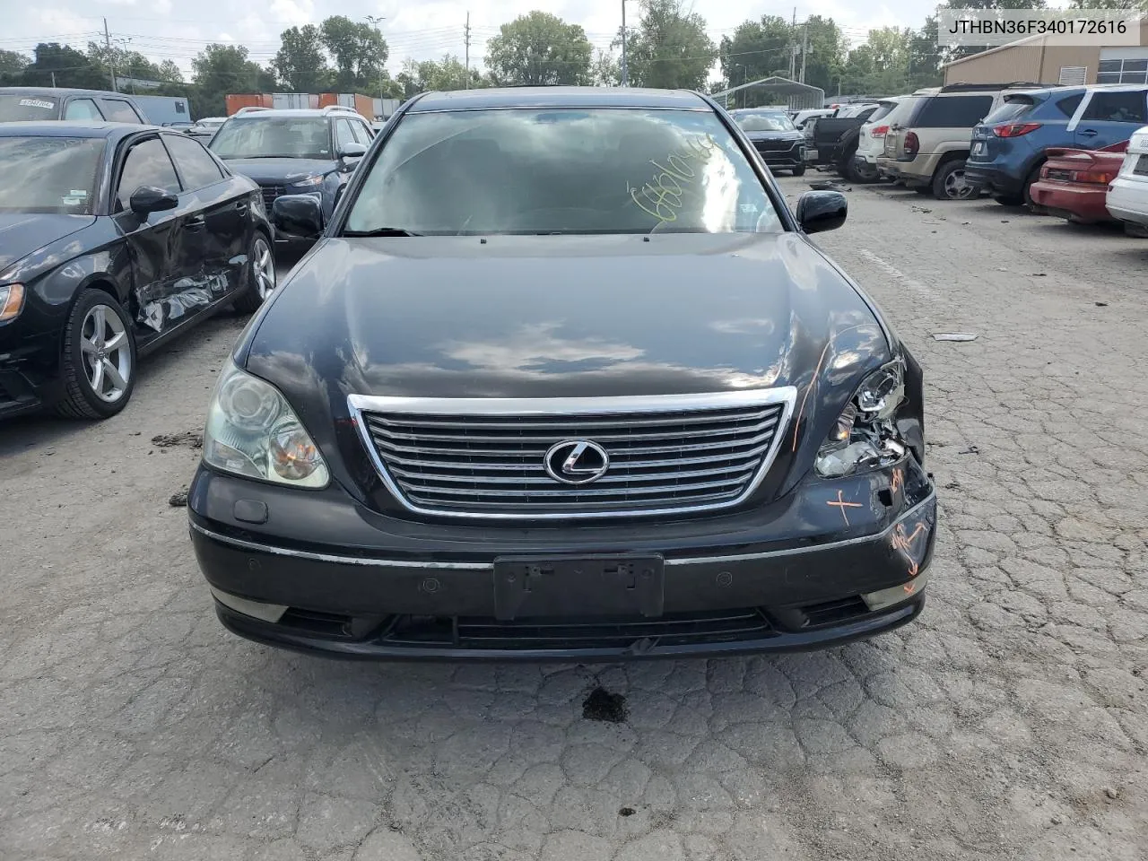 2004 Lexus Ls 430 VIN: JTHBN36F340172616 Lot: 68010464