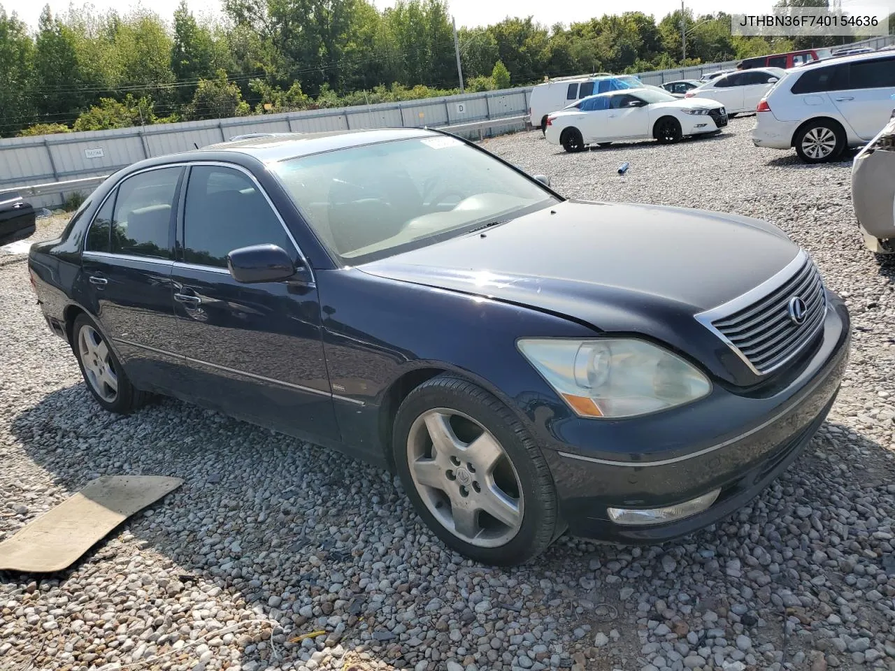 2004 Lexus Ls 430 VIN: JTHBN36F740154636 Lot: 70755704