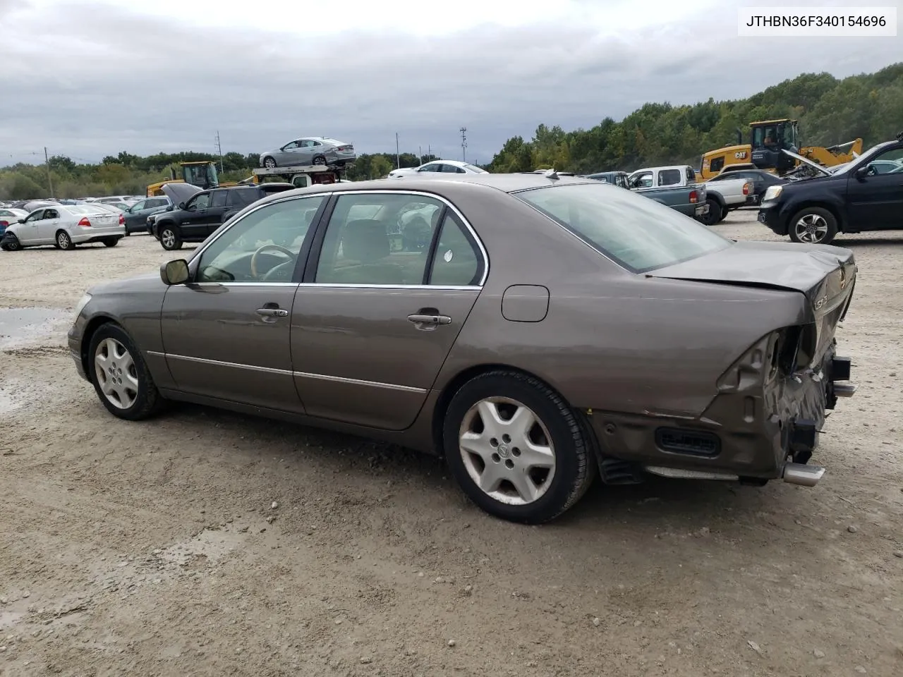 2004 Lexus Ls 430 VIN: JTHBN36F340154696 Lot: 71395924