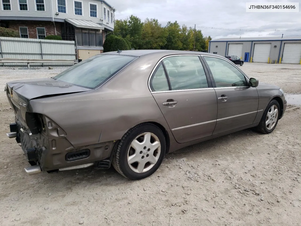 2004 Lexus Ls 430 VIN: JTHBN36F340154696 Lot: 71395924