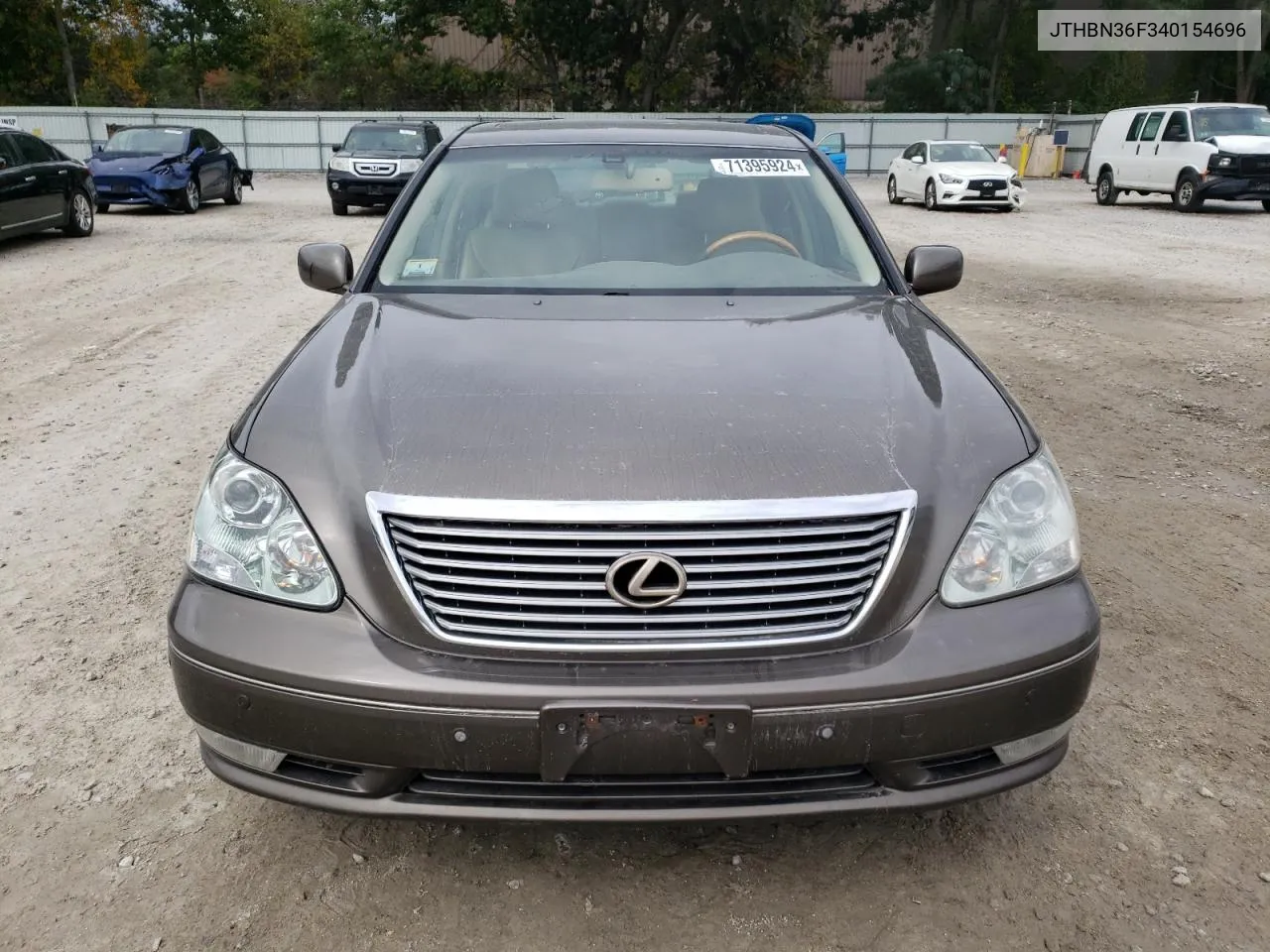 JTHBN36F340154696 2004 Lexus Ls 430