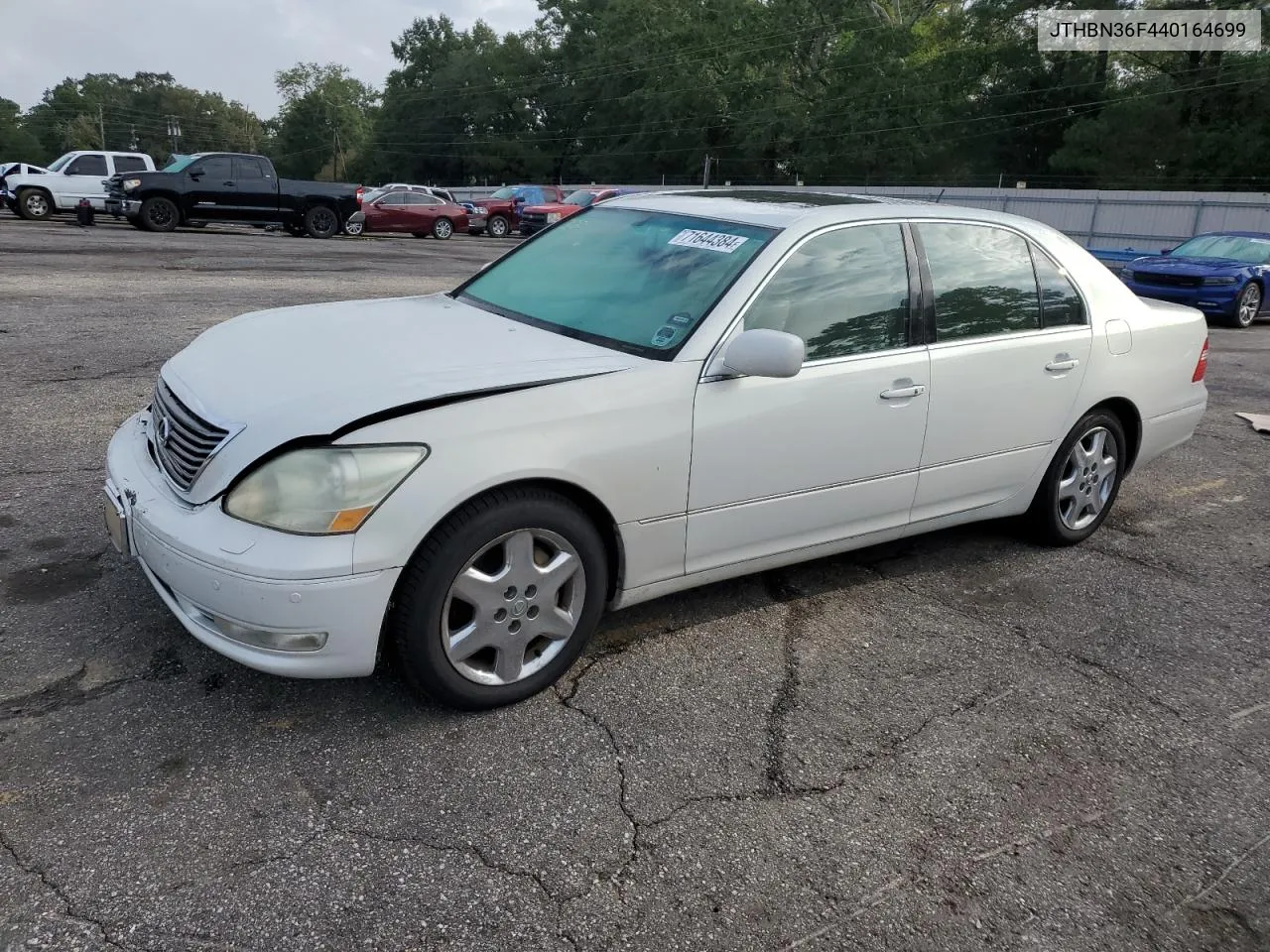 2004 Lexus Ls 430 VIN: JTHBN36F440164699 Lot: 71644384