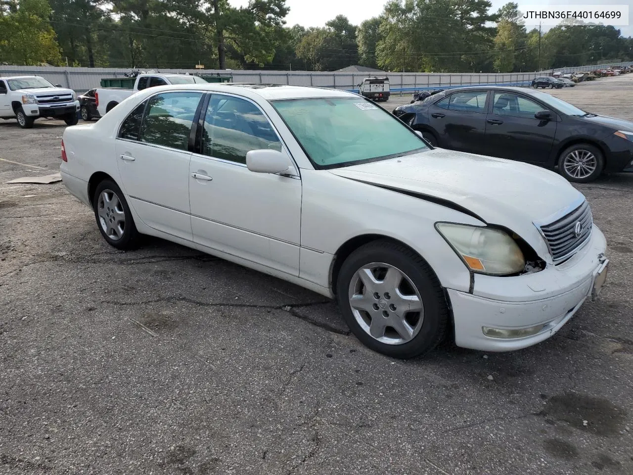 2004 Lexus Ls 430 VIN: JTHBN36F440164699 Lot: 71644384