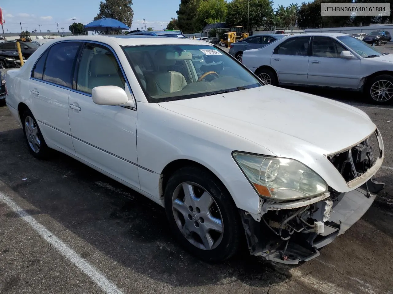 2004 Lexus Ls 430 VIN: JTHBN36F640161884 Lot: 71970594