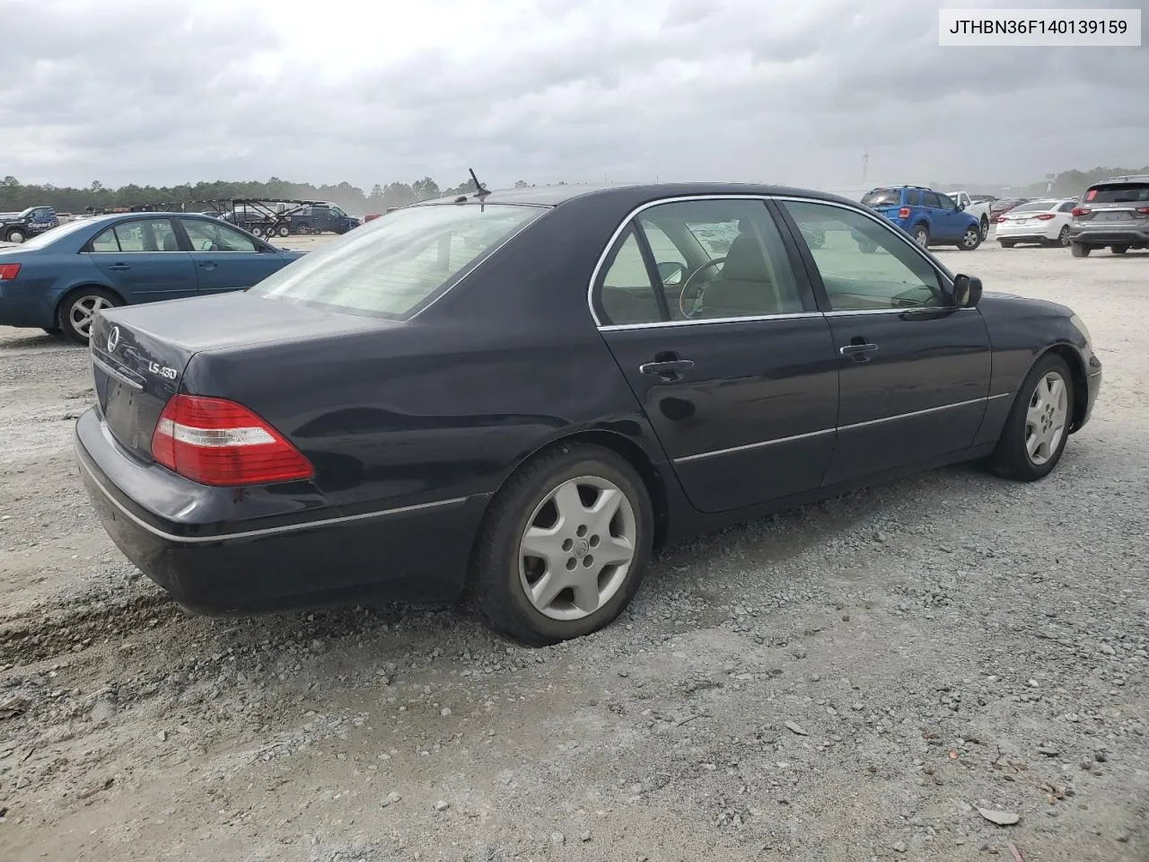 2004 Lexus Ls 430 VIN: JTHBN36F140139159 Lot: 72765894