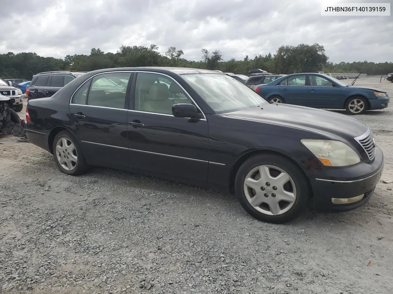 2004 Lexus Ls 430 VIN: JTHBN36F140139159 Lot: 72765894